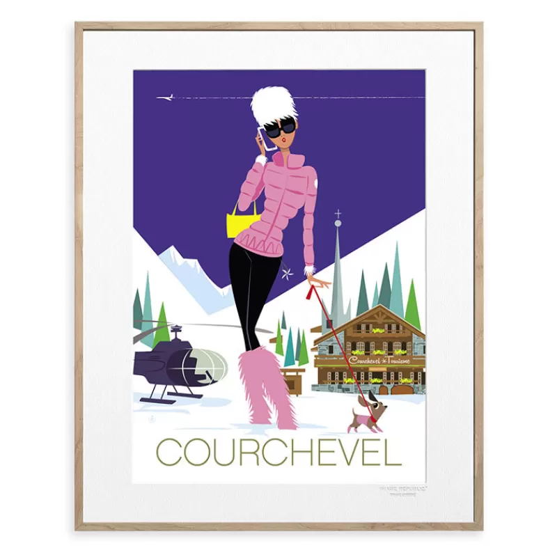 IMAGE REPUBLIC Affiche Monsieur Z - Courchevel Hot