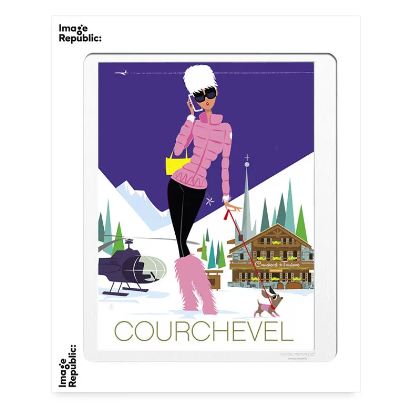 IMAGE REPUBLIC Affiche Monsieur Z - Courchevel Hot