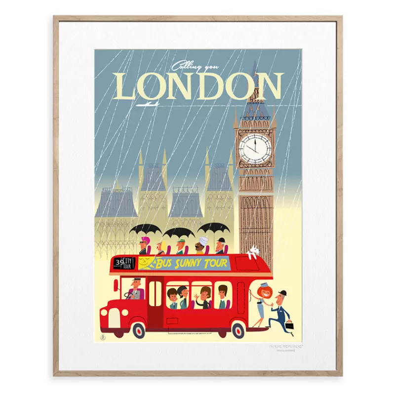 IMAGE REPUBLIC Affiche Monsieur Z - London Calling Flash Sale