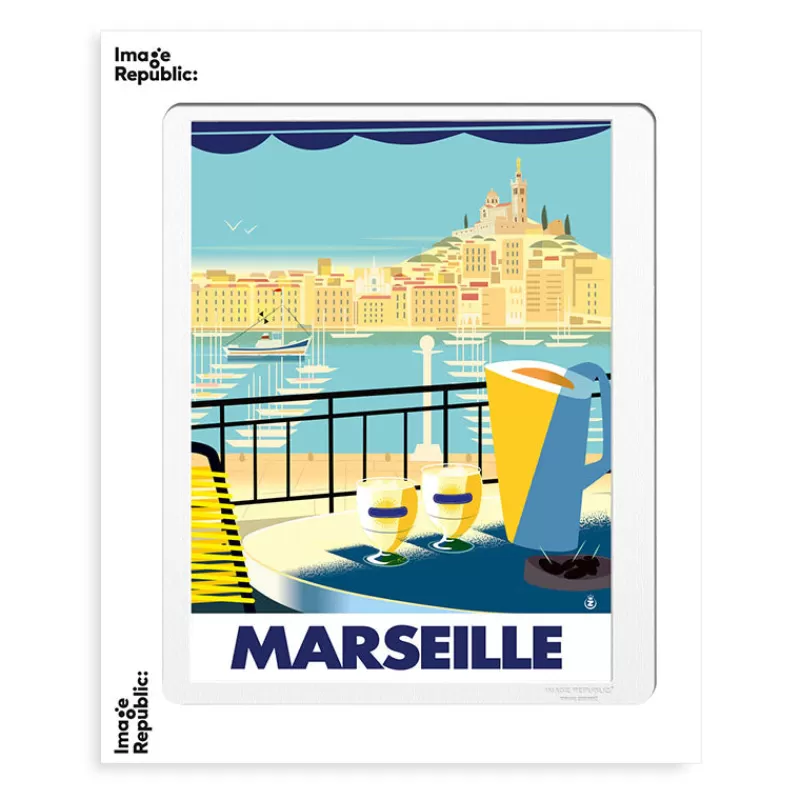 IMAGE REPUBLIC Affiche Monsieur Z - Marseille Apero Best Sale