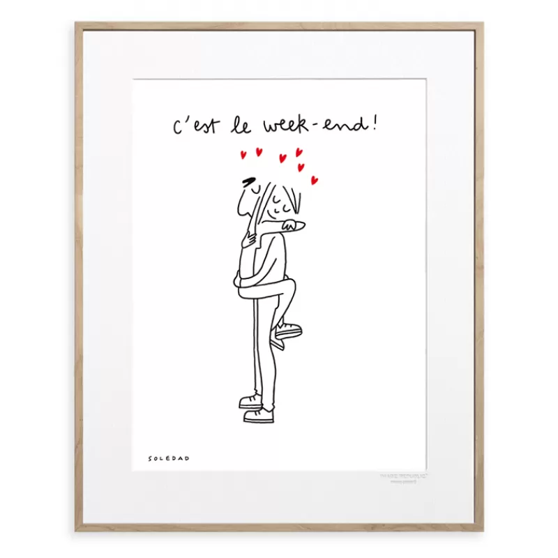 IMAGE REPUBLIC Affiche Soledad - Week-End Love 5 Store