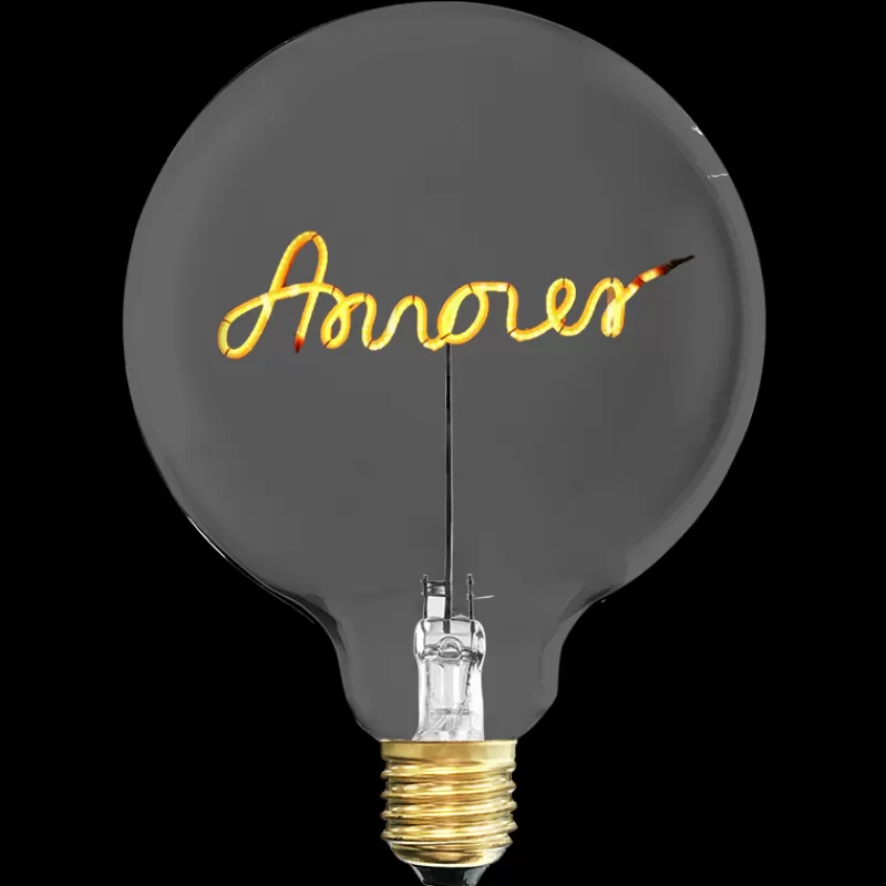 ELEMENTS LIGHTING Ampoule Amour Ambre / H 17 Cm Best