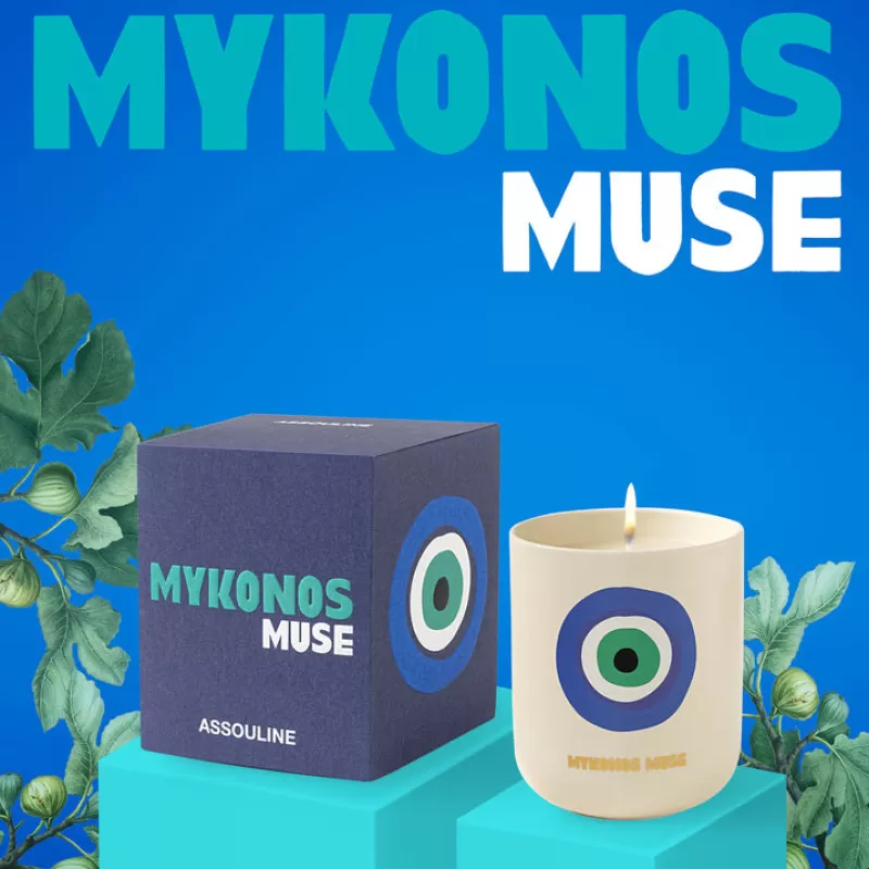 ASSOULINE Bougie Travel From Home - Mykonos Muse Sale