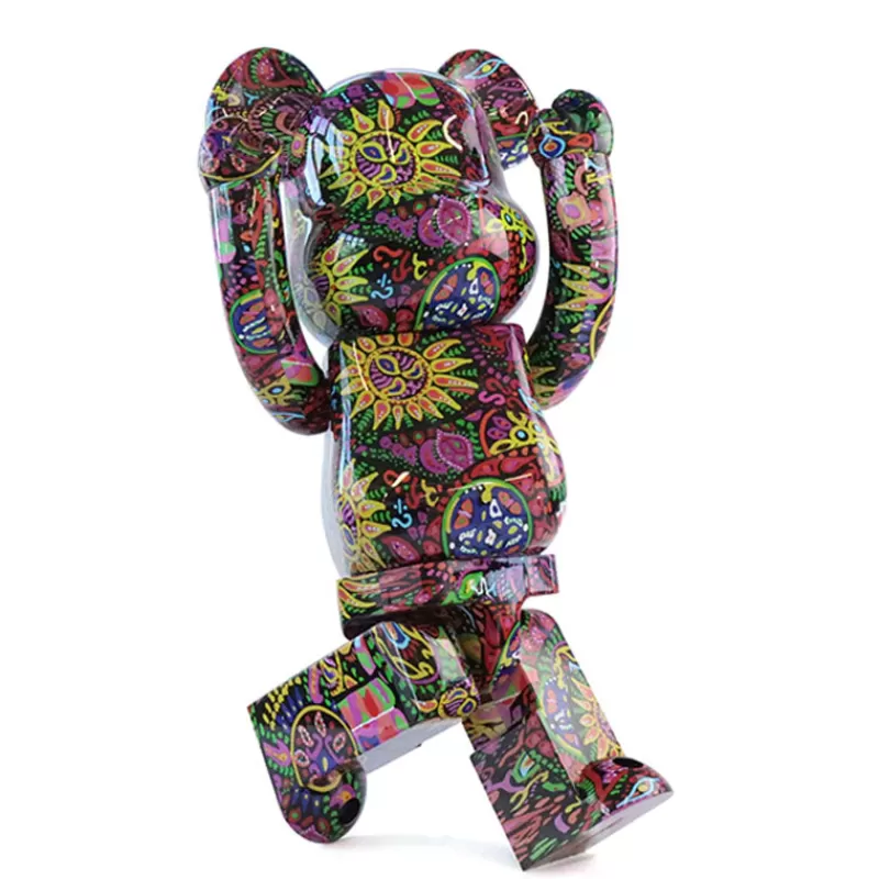 ARTOYZ Bearbrick 1000% Psychedelic Paisley Flash Sale