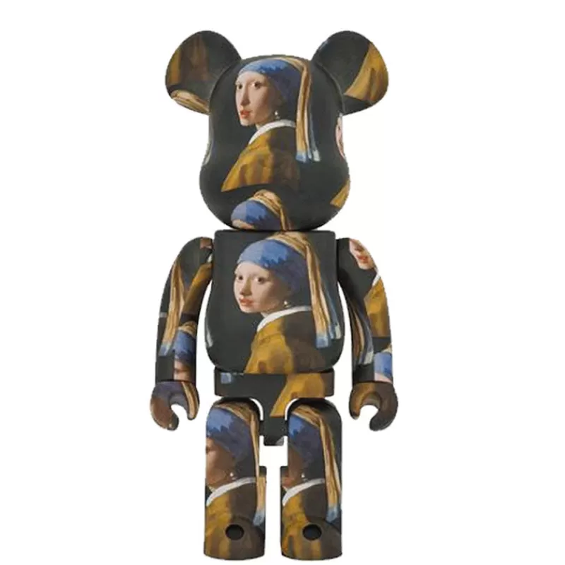 ARTOYZ Bearbrick 1000% Vermeer - Girl With The Pearl Earring Sale