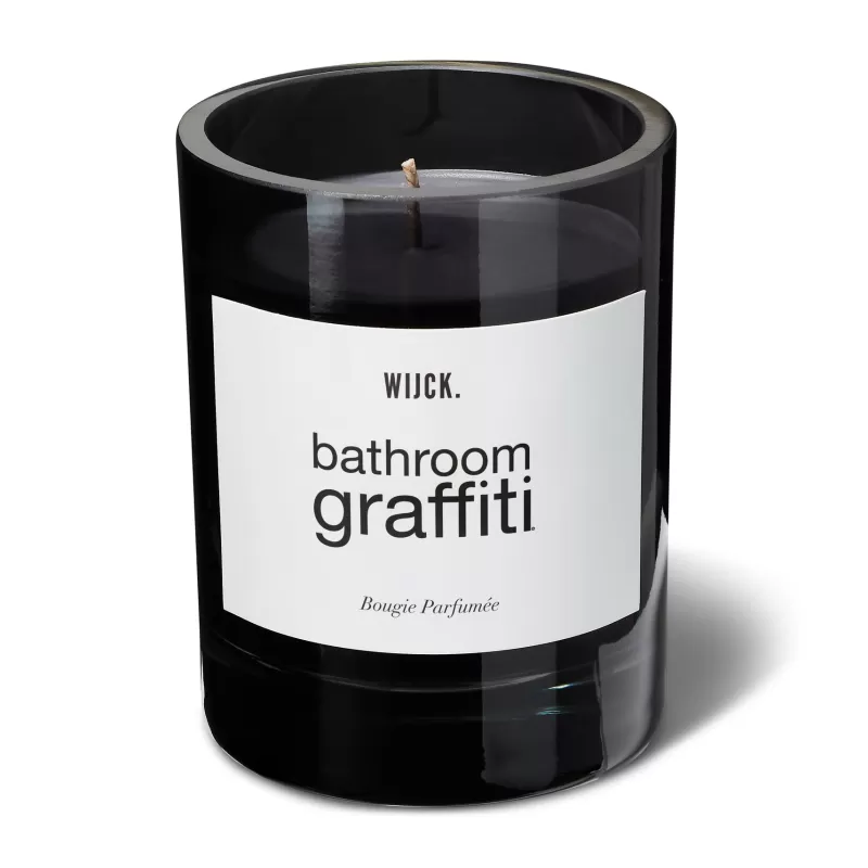 WIJCK Bougie Parfumee 265G - Bathroom Graffiti Hot