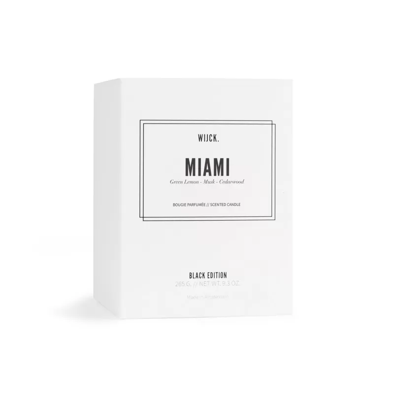 WIJCK Bougie Parfumee 265G - Miami Shop