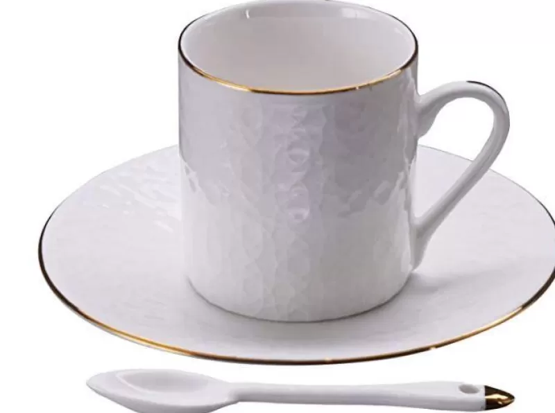 CNB TOKYO DESIGN Coffret 6 Tasses Expresso - Blanc Nippon Best