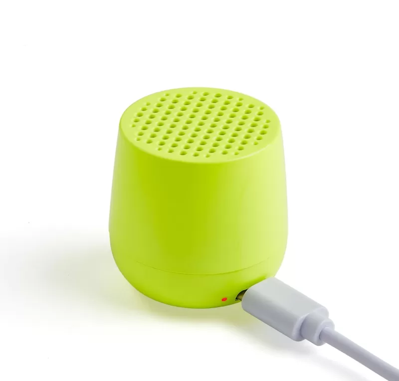 LEXON Enceinte Bluetooth Mino + Jaune Fluo Hot