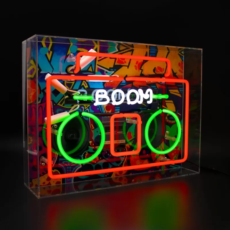 BERGERS BELGIUM Enseigne Neon - Boom Box Store