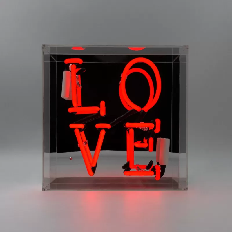 BERGERS BELGIUM Enseigne Neon - Love 2 Couleurs Shop