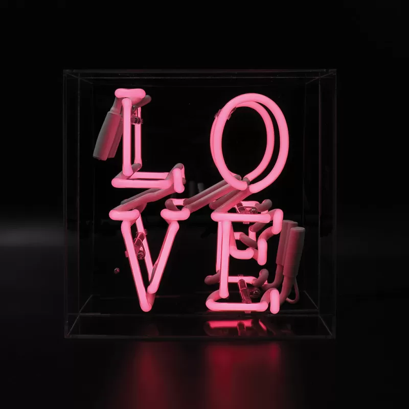 BERGERS BELGIUM Enseigne Neon - Love 2 Couleurs Shop