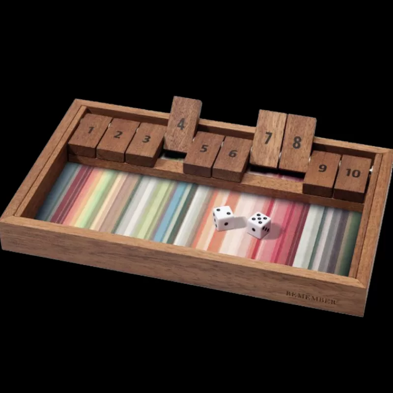 REMEMBER Jeu Shut The Box Outlet