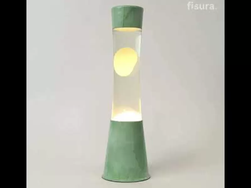 FISURA Lava Lampe H.40Cm - Menthe & Jade Discount