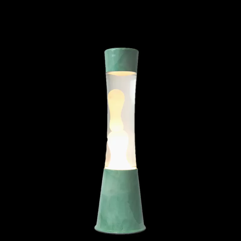 FISURA Lava Lampe H.40Cm - Menthe & Jade Discount