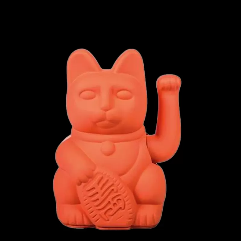 DONKEY PRODUCTS Lucky Cat - Neon Orange Flash Sale