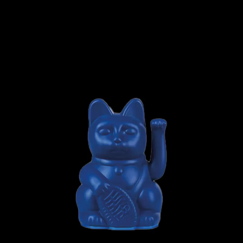 DONKEY PRODUCTS Mini Lucky Cat - Bleu Marine Shop