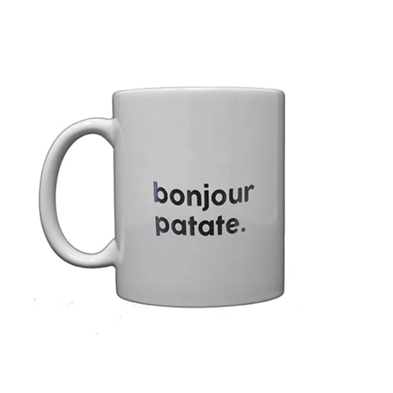 FÉLICIE AUSSI Mug Message - Bonjour Patate Hot