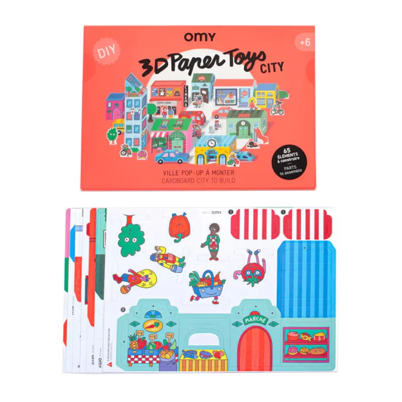 OMY Paper Toy - City Clearance