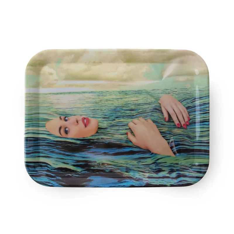 SELETTI - Plateau Toiletpaper Sea Girl Best Sale