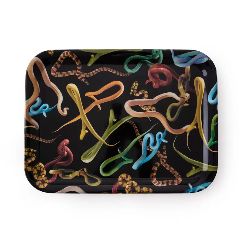 SELETTI - Plateau Toiletpaper Snakes Fashion