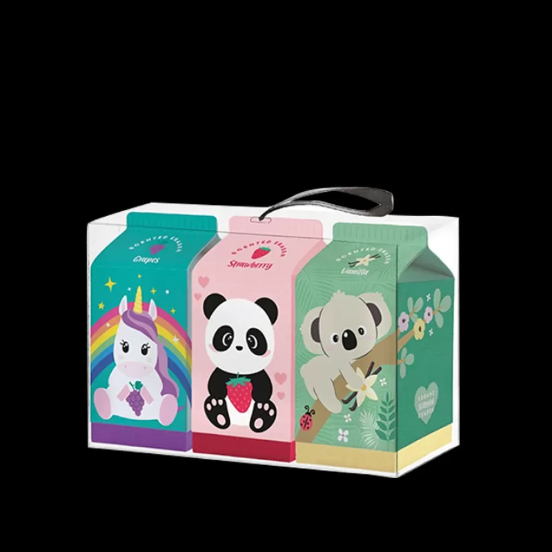 LEGAMI Set De 3 Gommes Parfumees- Yummy Best