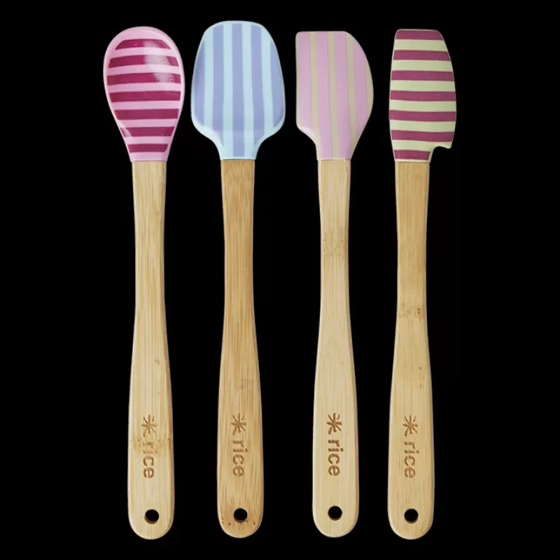 RICE Set De 4 Spatules Silicone Cheap