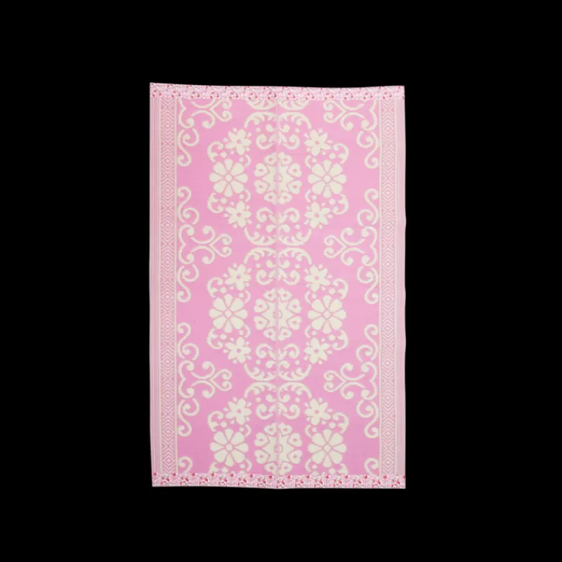 RICE Tapis Small Rose & Blanc 180 X 120 Cm Sale