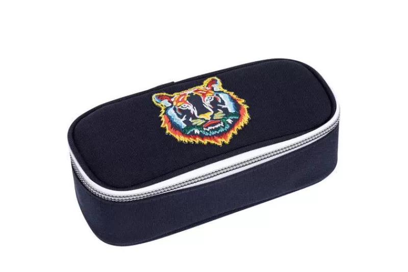 JEUNE PREMIER Trousse A Crayons - Tiger Navy Shop