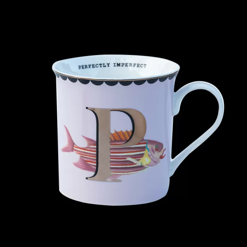 YVONNE ELLEN Mug Alphabet - P Fashion